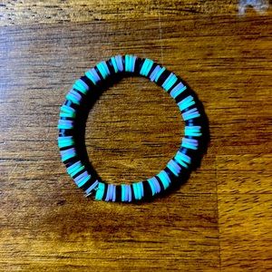 Clay beaded bracelet designed originally by I+Q Jewelry